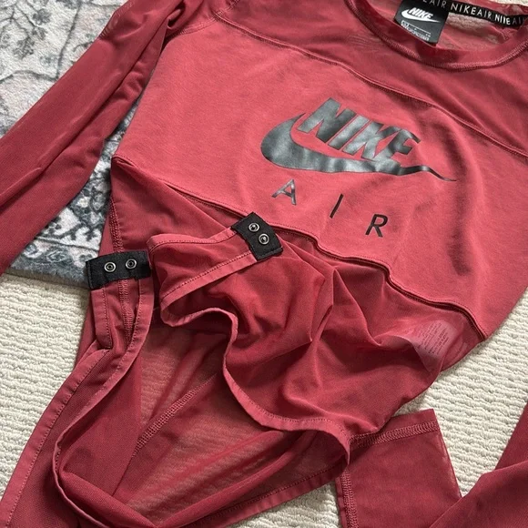 Nike Long Sleeve Mesh Bodysuit NWOT - Picture 6 of 8
